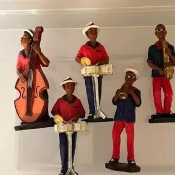 Jazz Figurines (Set of Five) Vintage! (c/x) - Picture 9 of 13